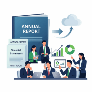 company is working on Singapore annual filing